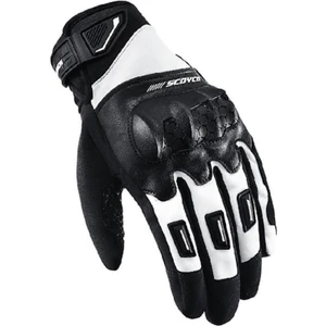 MC192 Wp Kışlık Motosiklet Eldiveni Beyaz