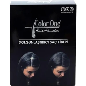 Color One Hair Powder Black Set