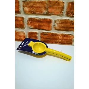 Alüminyum Döküm Limon Sıkacağı -Sarı Renk -(6 cm Hazne)