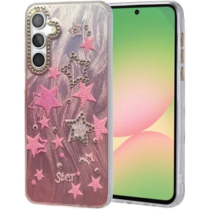 Msa-Shop Newface Samsung Galaxy A56 Kılıf Blade Aynalı Desenli Kapak - Desen 7