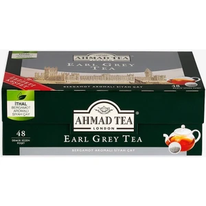 Ahmad Tea Earl Grey Demli̇k Poşet Çay 48' Li̇ 153.6 Gr