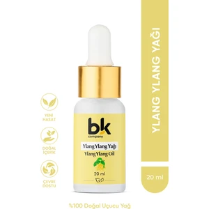 Ylang Ylang Yağı %100 Saf - Duygusal Denge, Cilt ve Saç Bakımı Serum 20 ml