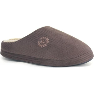 Kışlık Erkek Ortopedik Kaymaz Taban Ses Yapmayan Damat-Bohça-Misafir Ev Terliği BNT140