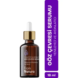 From Natura Yenileyici ve Aydınlatıcı Göz Çevresi Serumu 18 ml