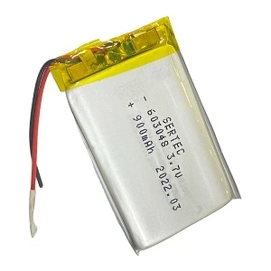 603048 3.7V 900 Mah Li-Polymer Pil DEVRELI/1.5A