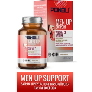 Men Up Support Safran Lepidyum Kore Ginsengi Içeren Takviye Edici Gıda 60 Tablet