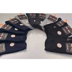 Dündar Plus Modal Unisex Soket Çorap – 12 Çift (36-40 Numara) Karışık Renk (Siyah, Lacivert, Gri, Füme)