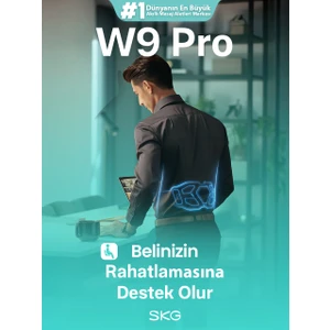 Skg W9 Pro Taşınabilir Bel ve Sırt Masaj Robotu