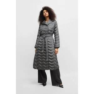 Mary & Mary Italyan Siyah Kemerli Uzun Mont