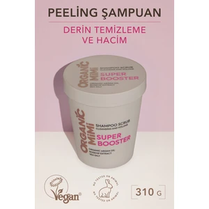 Peeling Şampuan Argan & Deniz Tuzu 310 G | Saç Peeling ve Arındırıcı Şampuan 1 Arada Super Booster