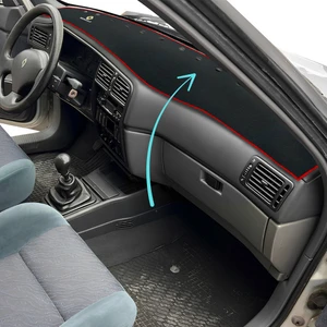 Tusba Market Renault 19 Europa Torpido Kaplama Koruma Halısı & Oto Ayna Askısı & Tampon Çeki İpi