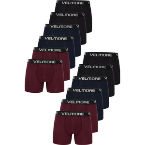 Erkek Boxer 12’li Premium Kutu Pamuklu Likralı (Beden S - 5xl)