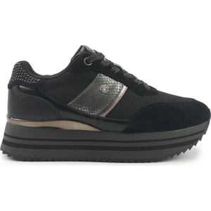 Lotus 5pr Siyah Kadın Sneaker