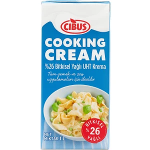 %26 Bitkisel Yağlı Uht Krema - Cooking Cream 1l