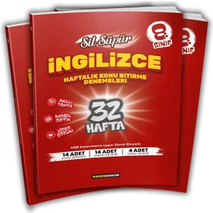 8.sınıf Sil Süpür Ingilizce Konu Bitirme Denemeleri