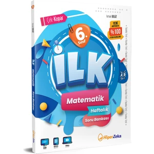 Hiper Zeka Yayınları 2026 6. Sınıf Ilk Matematik Haftalık Soru Bankası