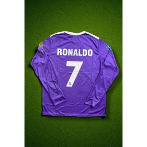 North Stand Nostaljik Real Madrid Cardiff Final Uzun Kollu Mor Ronaldo Forma