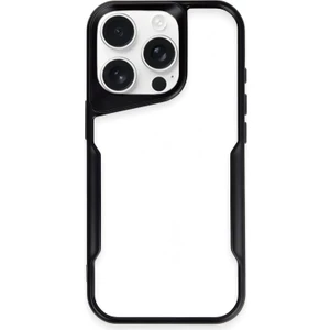 iPhone 16 Pro Max Kılıf Darbe Önleyici Kenar Renkli Silikon Kapak