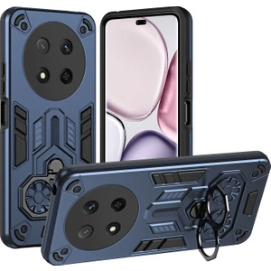 Honor Magic7 Lite 5g Halka Tutucu Ayaklı Pc + Tpu Darbeye Dayanıklı Kılıf (Yurt Dışından)