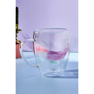 Perotti double Feather Çift Cidarlı Kupa 350 ml
