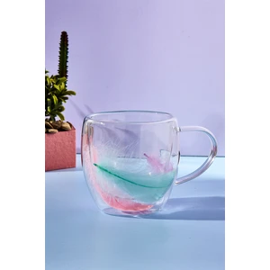 Perotti double Feather Çift Cidarlı Kupa 250 ml