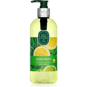 Eyüp Sabri Tuncer Doğal Zeytinyağlı Sıvı Sabun Ferahlatıcı Çeşme Limonu 500 ml Tek Şişe