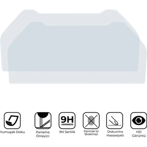 Gp Kompozit Yamaha Mt-25 2022-2025 Uyumlu Motosiklet Ekran Koruyucu Şeffaf