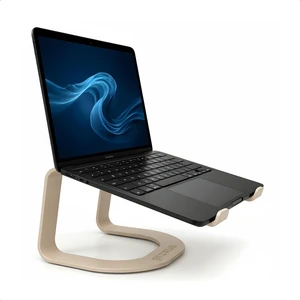Lifter Ergonomik Metal Notebook & Laptop Standı - Gold