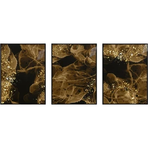 Cozy Co:temperli Cam Üçlü Set Tablo, Tablo, Üçlü Tablo, Uv Baskı, Cam Tablo, 3’lü Set, CUT006