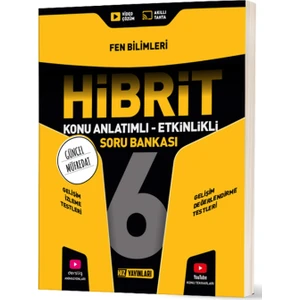 Hız Yayınları 6.sınıf Hibrit Fen Bilimleri Soru Bankası Yeni