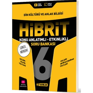 Hız Yayınları 6.sınıf Hibrit Din Kültürü ve Ahlak Bilgisi Soru Bankası Yeni
