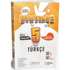 Günay Yayınları 5. Sınıf Bumerang Etkinlikli Türkçe