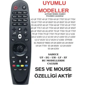 Lg An Mr 600 Ses Komutlu ve Mouseli Kumanda