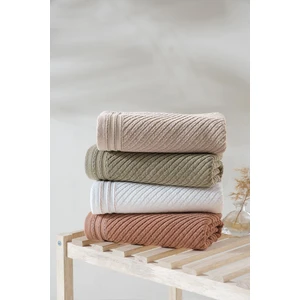 Neşe Home Valeron 4’lü El & Yüz Havlu Seti 50x90 – %100 Pamuklu, Yumuşak ve Emici