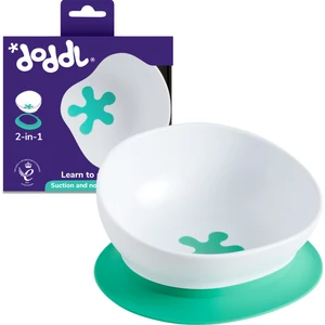 2'si Bir Arada Vakumlu Kaymaz Mama Kasesi