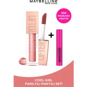 Maybelline New York Maybelline Lifter Gloss Nemlendirici Dudak Parlatıcısı - 003 Moon & Maybelline Lash Sens. Firework Mini Maskara Hediyeli Set