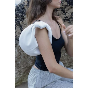 Suud Collection Ekru Mini Bowl Bag