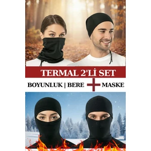 Termal Maske ve Boyunluk Seti (1 Boyunluk + 1 Maske)