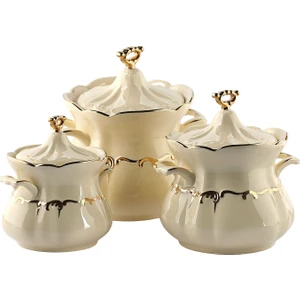 Lucky Art Palace 3lu Bone Serisi Kavanoz Seti