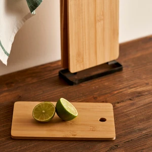 Bella Maison Miron 6'lı Standlı Kesme Tahtası Naturel (16x5x30 cm)
