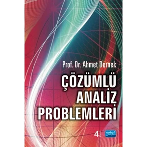 Çözümlü Analiz Problemleri - Ahmet Dernek
