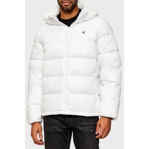 Calvin Klein Su Itici Regular Fit Çıkarılabilir Kapüşonlu Mont LV04RC518GYAF Erkek Mont LV04RC518G Yaf