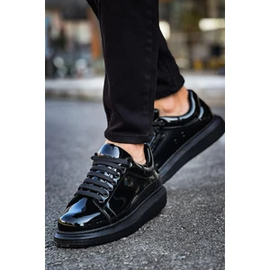 Estrella Premium Erkek  Sneaker Siyah Rugan