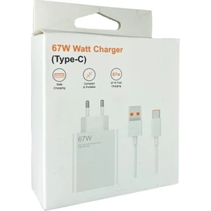 67W Hızlı şarj cihazı hızlı Şarj Aleti Tüm Type-c Girişli Telefonlara Uyumlu