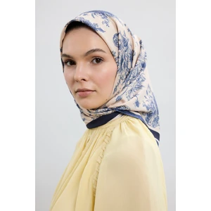 Twill Ipek Eşarp Eva Lacivert