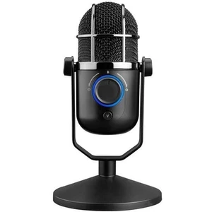 M3PLUS Mdrıll Dome Plus Siyah USB 96KHZ 24BIT Hd 2tip Kayıt 3,5mm Ses Kontrol Ledli Mikrofon