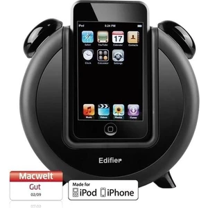 IF200 Plus Alarmlı iPod/iPhone Siyah Bluetooth Speaker