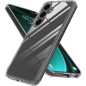 Samsung Galaxy S25 Fe Uyumlu Kamera Korumalı Şeffaf Silikon Kılıf