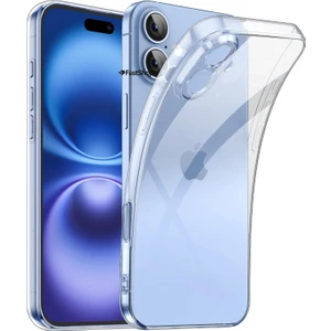 Iphone 17 Uyumlu Kamera Korumalı Şeffaf Silikon Kılıf