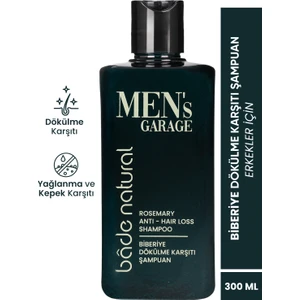 Bade Natural Men's Garage Biberiye Şampuan Besleyici Ve Guçlendirici 300 ml